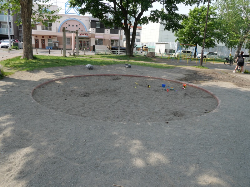 なかよし公園(札幌市) 砂場