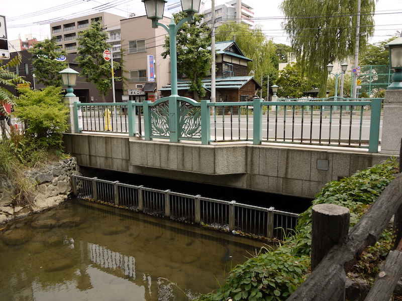 園生橋(札幌市中央区) 起点左側から撮影した園生橋