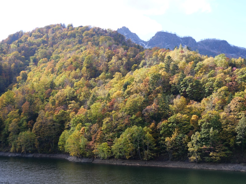 さっぽろ湖(北海道札幌市) さっぽろ湖周辺の紅葉
