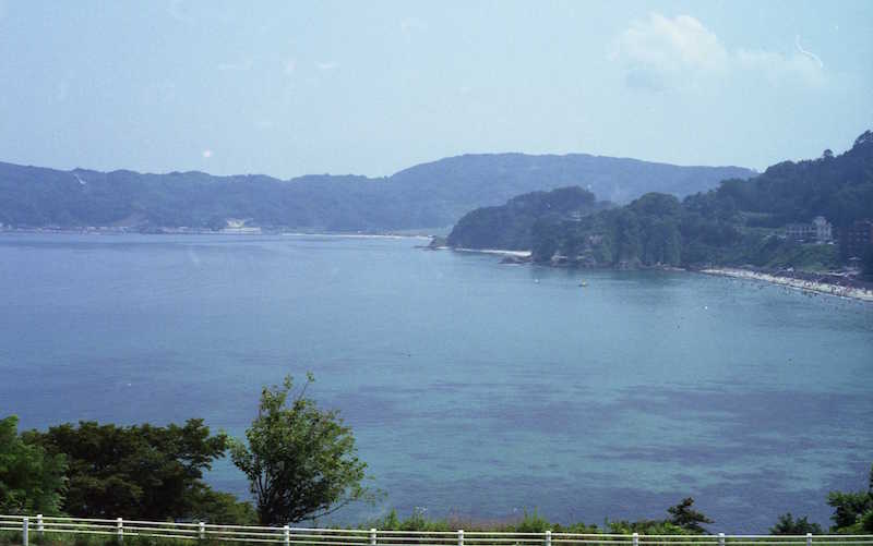 浪板海岸(2) 国鉄山田線から撮影