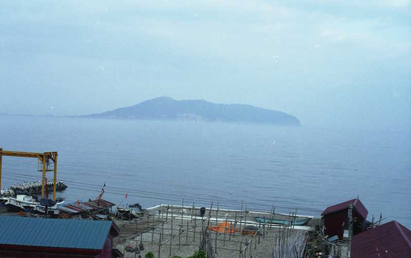 函館山(1) 国鉄江差線から撮影