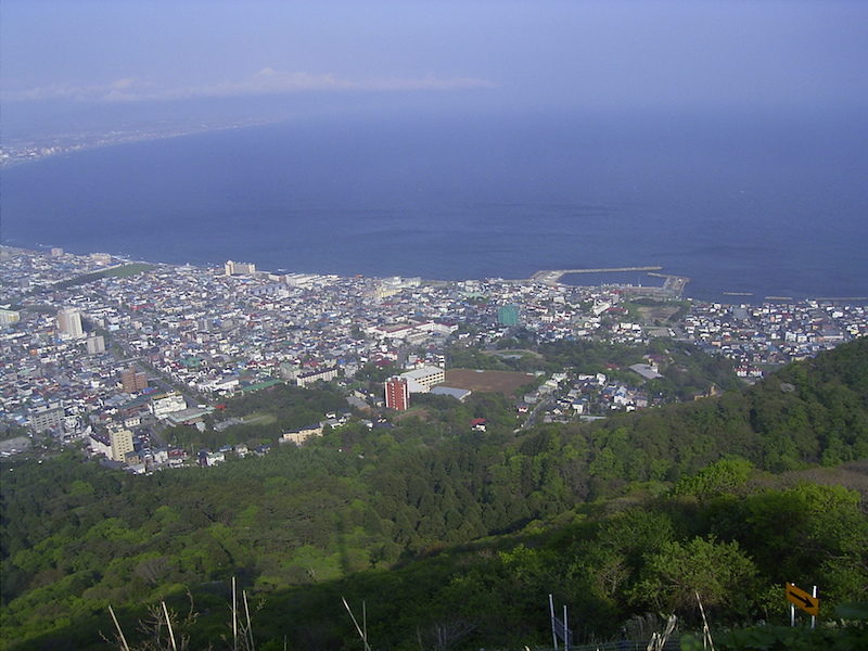 函館山山頂から撮影