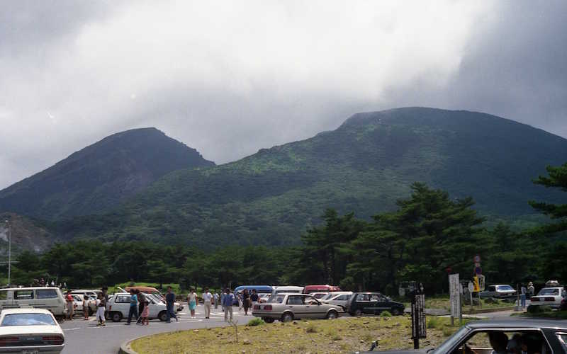 霧島山 韓国岳 えびの高原から撮影