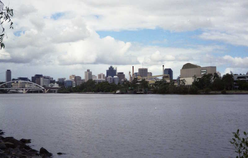 Brisbane River 河畔