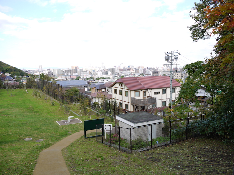 旭山記念公園 ちびっ子広場周辺 北海道札幌市中央区