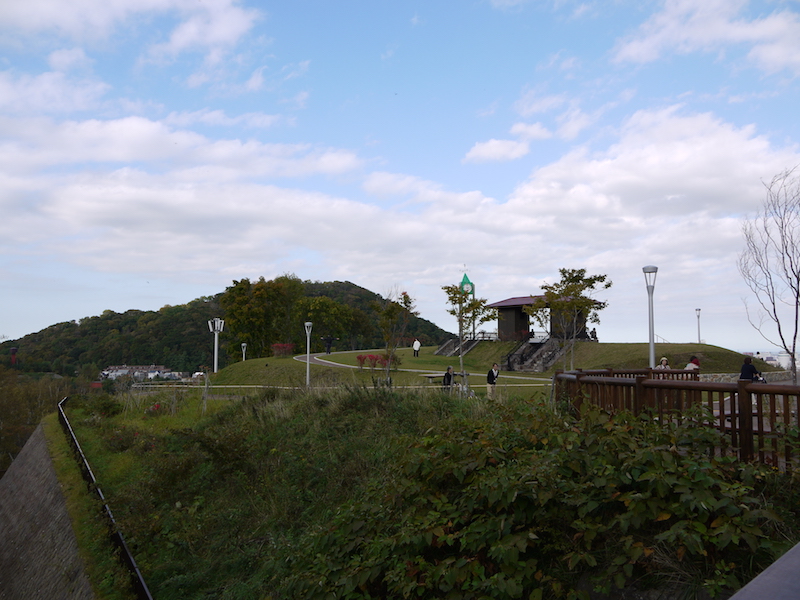 旭山記念公園 歩道橋付近 北海道札幌市中央区