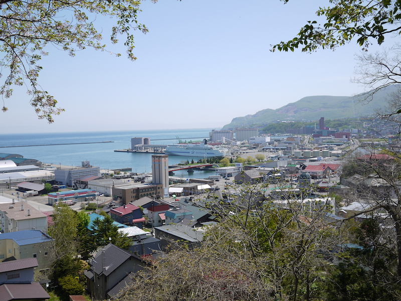 水天宮 水天宮から撮影 北海道小樽市