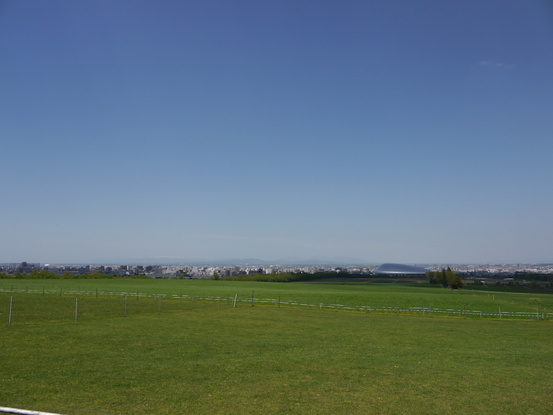 羊ヶ丘展望台 クラーク博士像横から撮影 北海道札幌市