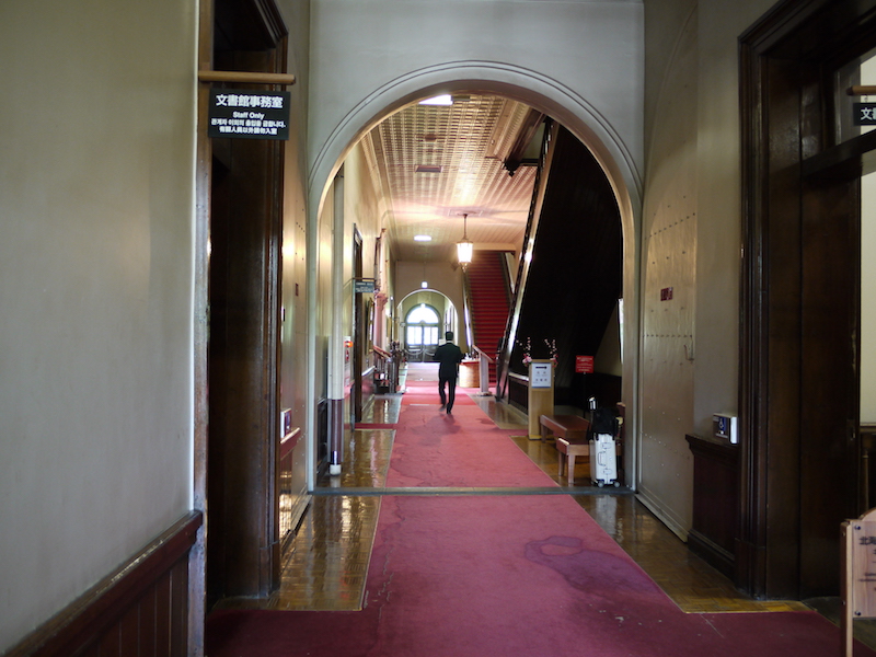 赤れんが庁舎(北海道庁旧本庁舎) 1階廊下