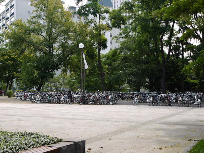 中島公園 駐輪場