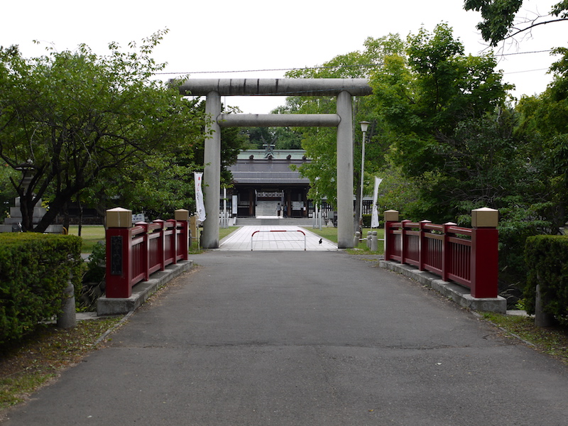 札幌護国神社 入り口周辺