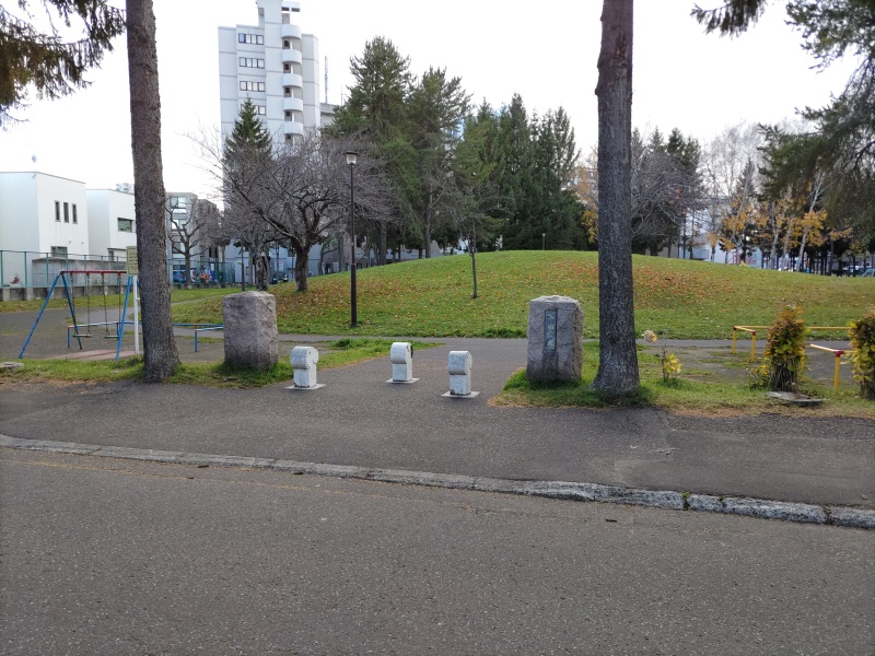 平園公園(札幌市) 北東側入口