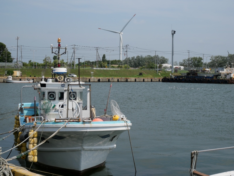 石狩湾新港(北海道石狩市) 花畔埠頭