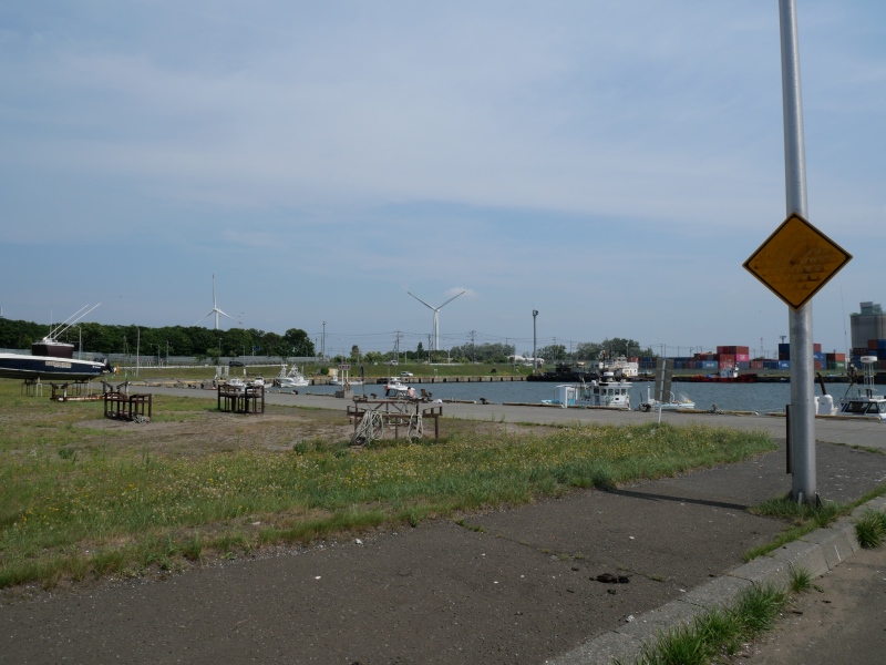 石狩湾新港(北海道石狩市) 花畔埠頭
