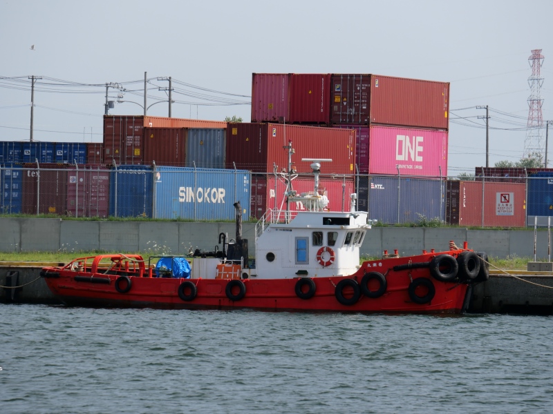 石狩湾新港(北海道石狩市) 花畔埠頭