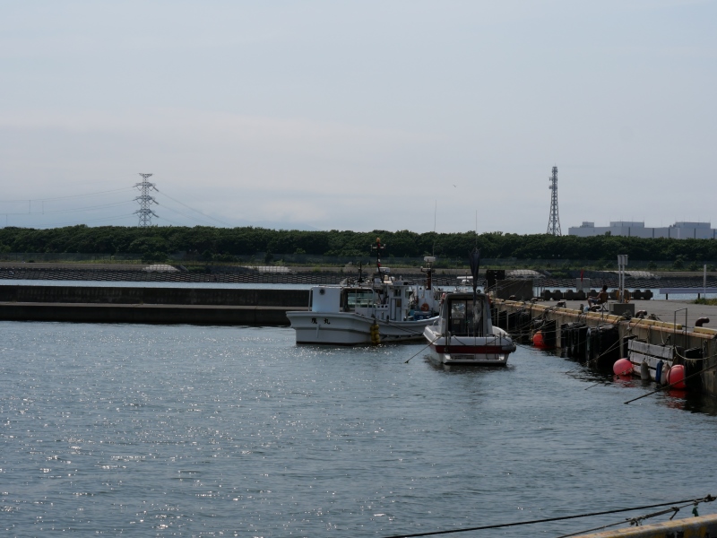 石狩湾新港(北海道石狩市) 花畔埠頭