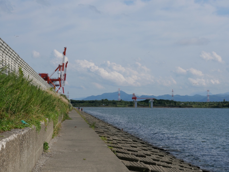 石狩湾新港(北海道石狩市) 花畔埠頭 2022/08/12