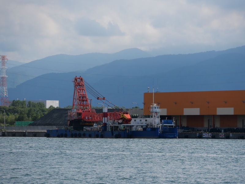 石狩湾新港(北海道石狩市) 樽川埠頭 2022/08/12