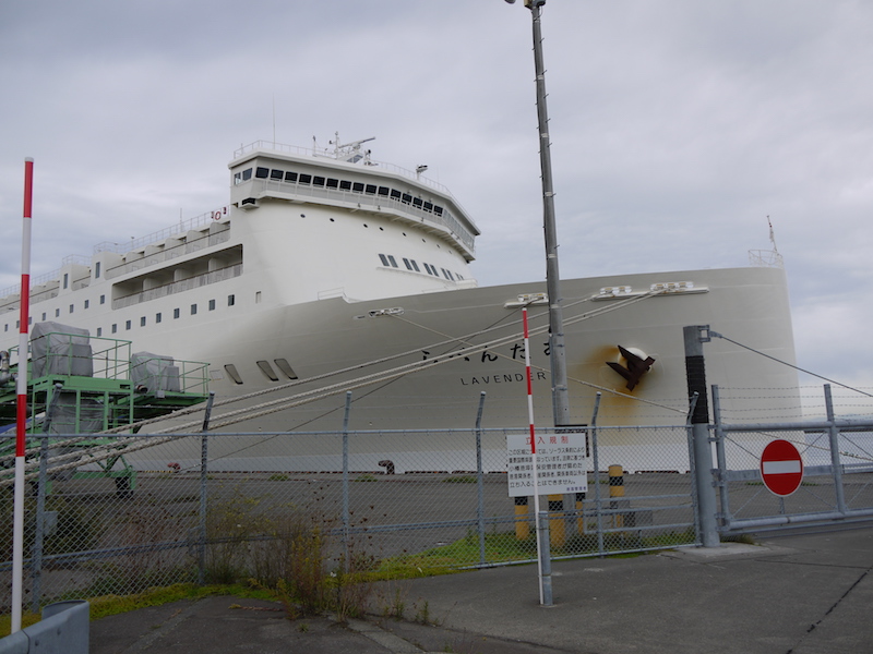 らべんだあ(新日本海フェリー) 小樽港 2019/09/18(2)
