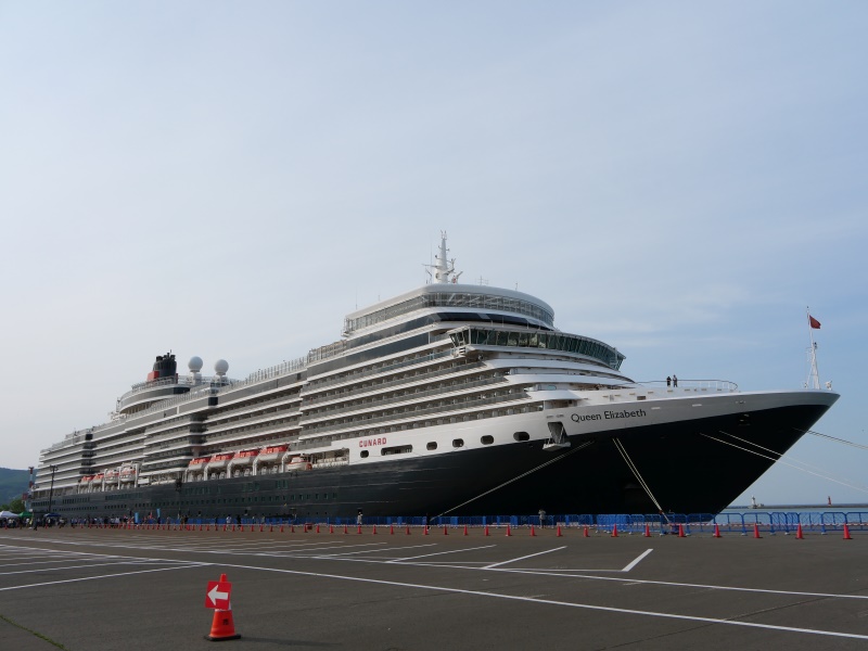 クイーン・エリザベス(Queen Elizabeth) 小樽港 2023/05/27