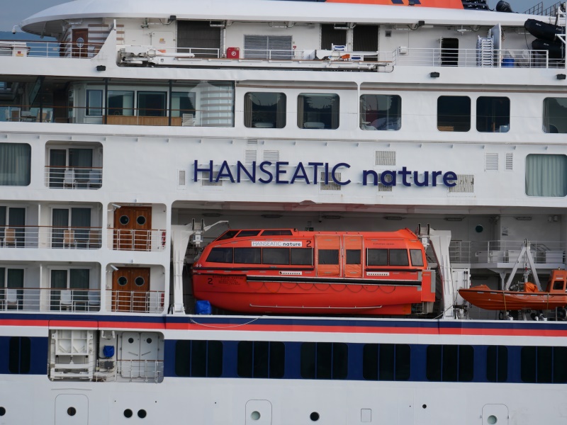 ハンセアティック・ネイチャー(HANSEATIC nature) 小樽港 2023/06/25